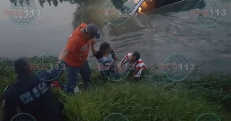 Cae con su camioneta a un río en la colonia Linda Vista y es rescatada