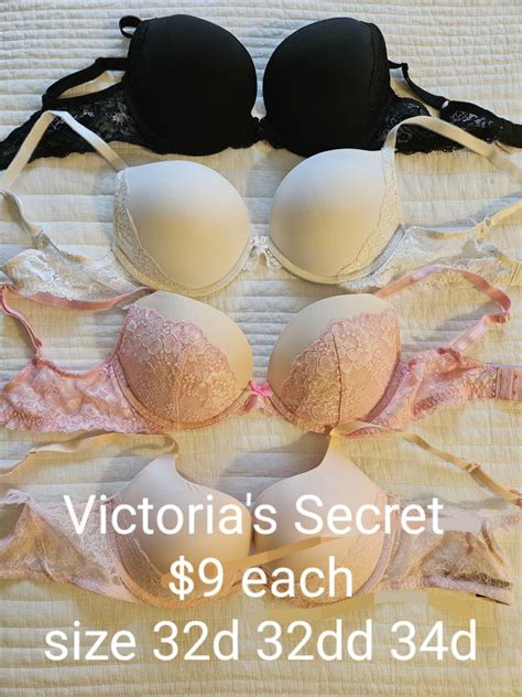 Victorias Secret Bras Sz 32d 32dd 34d For Sale In Chicago Il Offerup