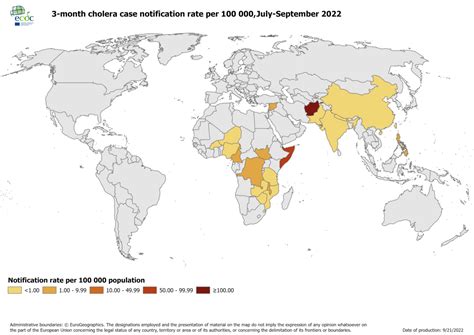 Cholera Map 2011