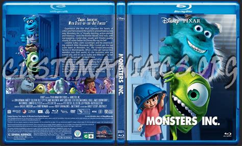 Monsters Inc Blu Ray Cover Dvd Covers And Labels By Customaniacs Id 183018 Free Download