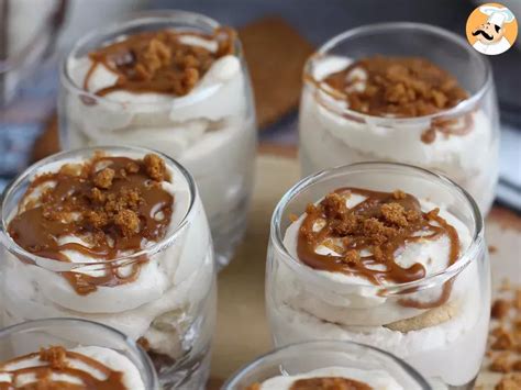 Verrines mousse aux spéculoos Recette Ptitchef