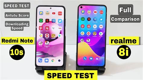 Realme I Vs Redmi Note S Speed Test Comparison Antutu Score