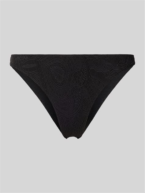 Kup Online Shiwi Figi Bikini Z Fakturowanym Wzorem Model Amy Czarny