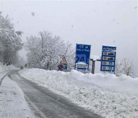 Chiuso Il Valico Del Colle Di Tenda Causa Neve Cuneo24