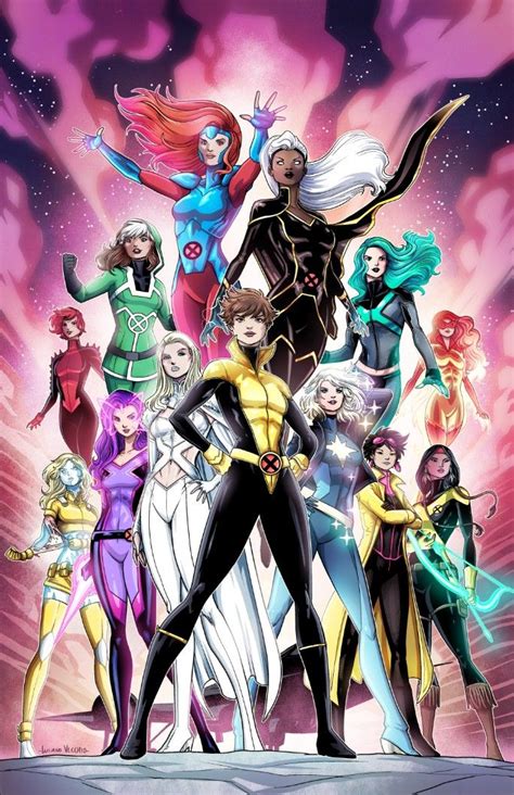 Women Of The X Men Phoenix II Rachel Summers Rogue Jean Grey