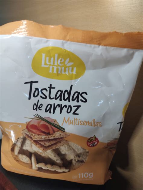 TOSTADAS ARROZ LULEMUU CON SEMILLAS Atención 24hs