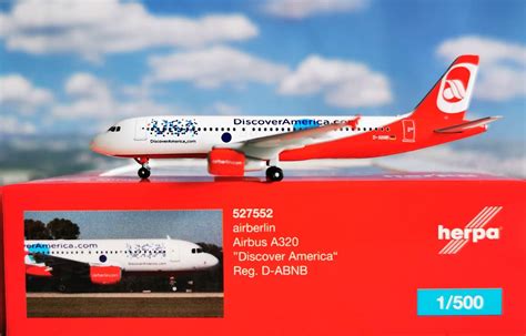 Herpa Wings Air Berlin A D Abnb Discover America