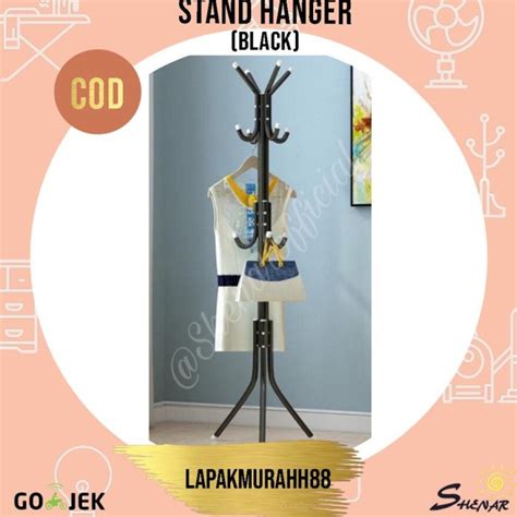 Jual Bisa Cod Shenar Stand Hanger Bag Stand Hanger Gantungan Tiang