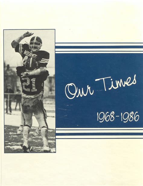 1986 yearbook from Medford High School from Medford, Massachusetts