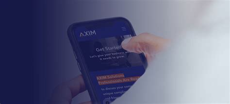 Get Started | aximfsg
