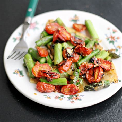 Asparagus Tomato And Onion Farinata Joanne Eats Well With Others