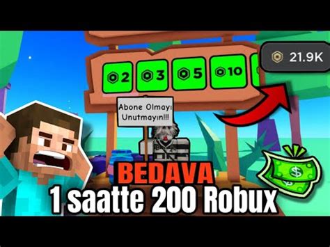 Bedava Robux Kazanma Takti I Ok Bas T Saatte Robux Youtube