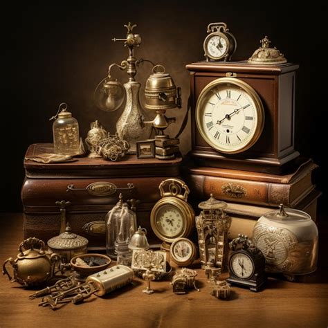 premium photo antique collection showcasing unique  sentimental items