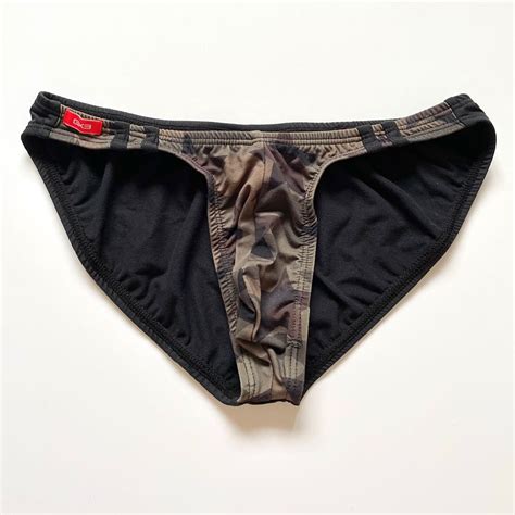 Gx Japan Men Underwear Camo Bikini Men S Fashion Bottoms New Underwear On Carousell