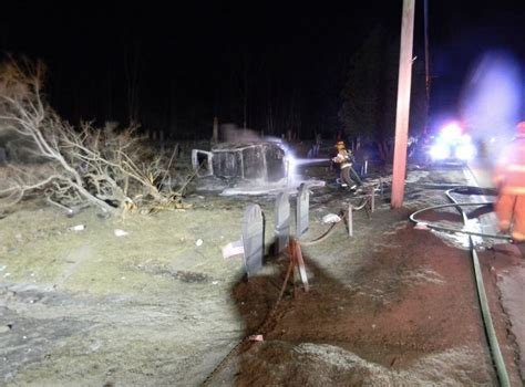 Police Car Bursts Into Flames After Crashing Into Harpswell Cemetery