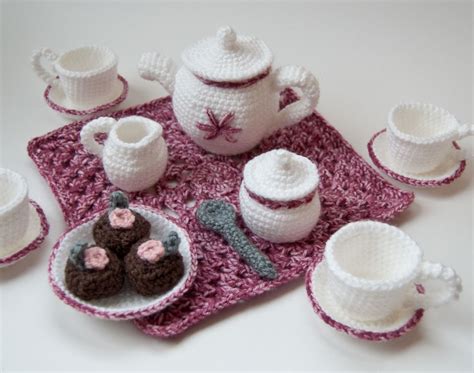 The Itsy Bitsy Spider Crochet My Crochet Tea Set