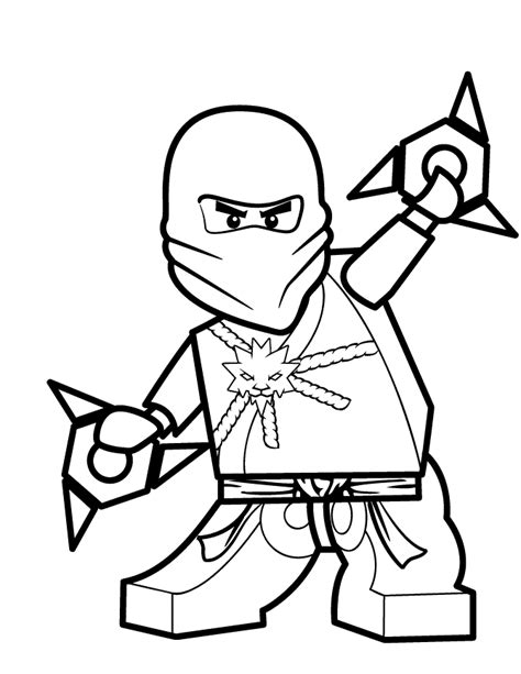 Coloriage Et Dessin De Ninjago Imprimer