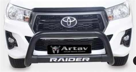 Artav Bs Toyota Hilux Nudge Bar Black Revolution X