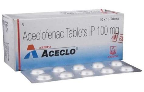 Aceclo 100mg Aceclofenac Tablets At Rs 38strip Aceclofenac Tablet In Surat Id 26142209512