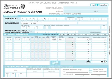 Versamento Con F24 WebCheckIn