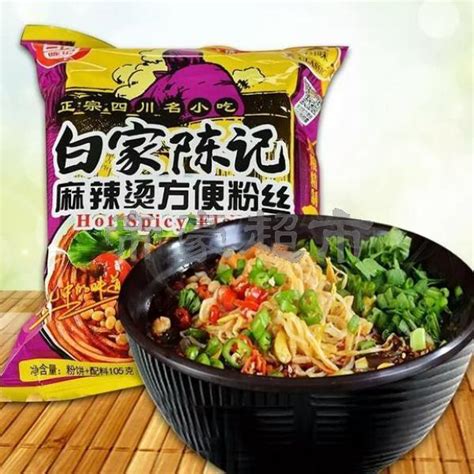 白家陈记 麻辣烫方便粉丝 105g快熟食品速食产品约克帝豪华人超市 约克中国超市 约克华人超市