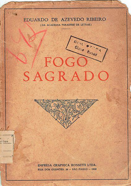 Fogo Sagrado Obras Raras Acervo Digital