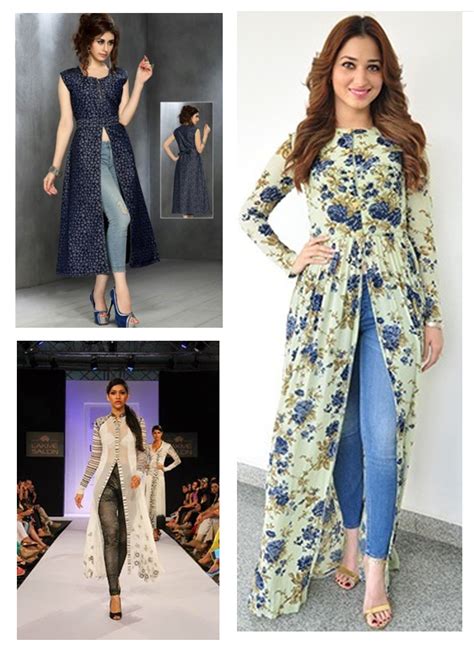 New Trendy Ways To Wear Kurti With Jeans 2021 2022 FashionGlint