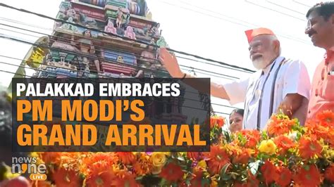 Prime Minister Narendra Modi Holds Massive Roadshow In Keralas