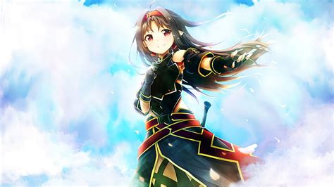 Sword Art Online Sword Art Online Ii Yuuki Konno Fondo De Pantalla