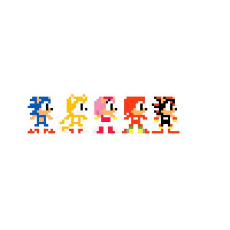 Pixilart 8 Bit Sonic 1 By Rose Montallies