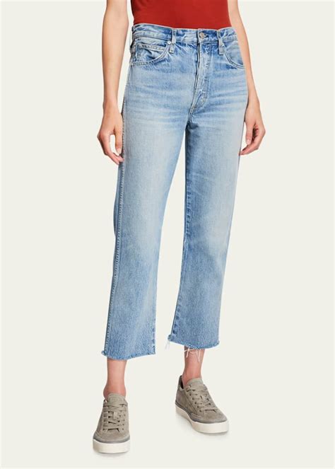 AMO Denim Babe Cropped Crewneck Tee And Matching Items Matching Items Bergdorf Goodman