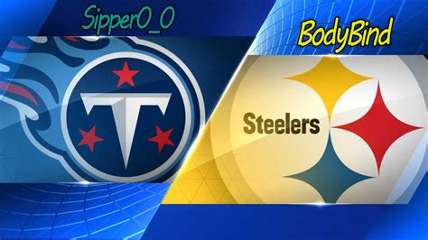 Tennessee Titans Vs Pittsburgh Steelers Ngfl Week 7 Gotw Youtube