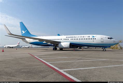 B 1709 Xiamen Airlines Boeing 737 85C WL Photo By MINXUAN ZHANG ID