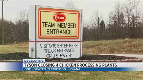 Tyson Chicken Processing