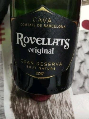 Rovellats Cava Comtats De Barcelona Original Gran Reserva Brut Nature