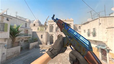 Ak 47 Case Hardened 661 Blue Gem Counter Strike 2 Youtube