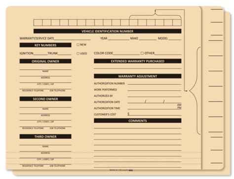 Printed File Folders