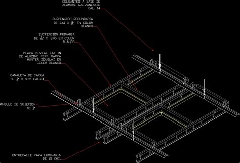 Detail Plafon With Quirk DWG Detail For AutoCAD Designs CAD