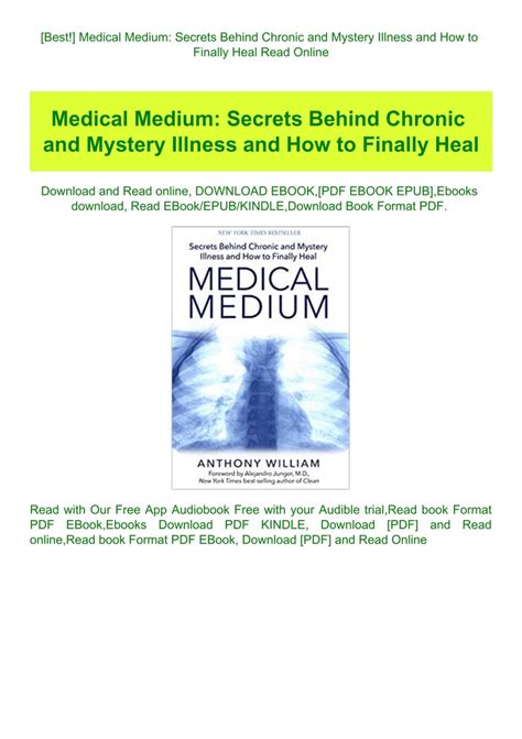 Best Medical Medium Secrets Behind Chronic And Mystery Illness And