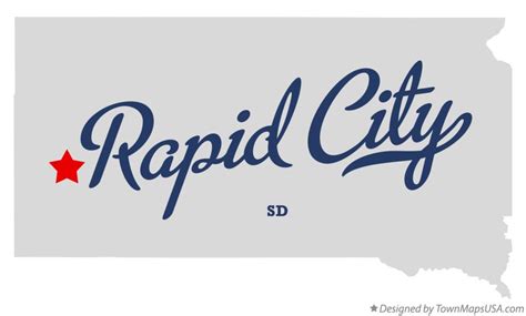 Map Of Rapid City Sd Maps For You