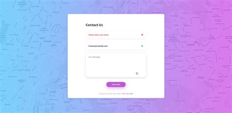 Bootstrap Contact Form Template