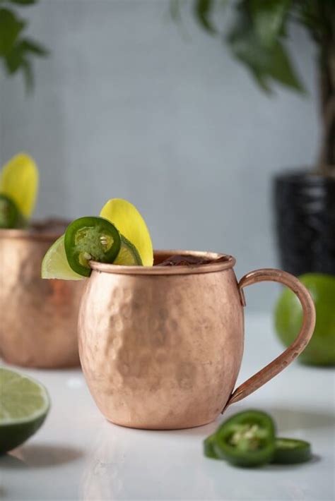 Spicy Jalapeno Mule Mocktail Moody Mixologist