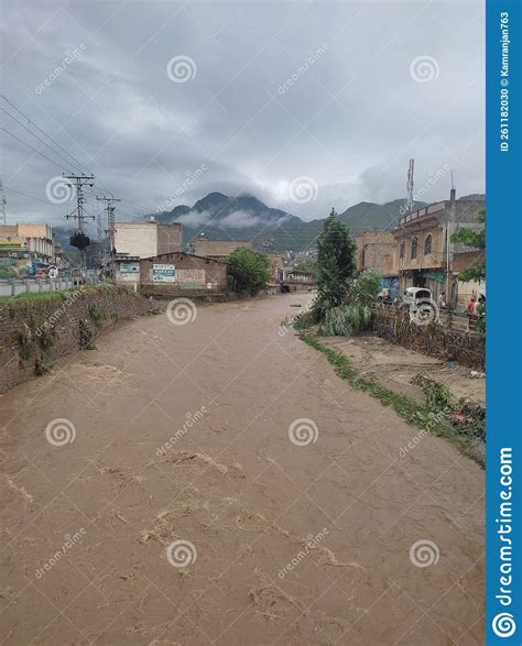 Heavy Flood In The Swat Valley Wash Away Agriculture Fields And Crops