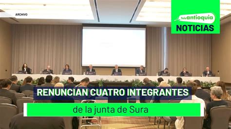 Renuncian Cuatro Integrantes De La Junta De Sura Teleantioquia