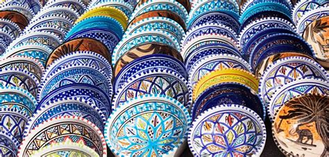 Arabic Colorful Pottery Stock Image Image Of Islam Arabic 24754795