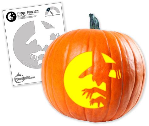 Wicked Witch Pumpkin Carving Stencil Pumpkin Hq