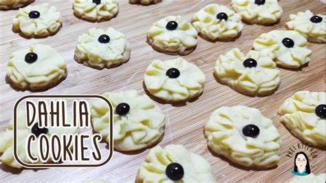 BUAT KUE SEMPRIT SUSU DAHLIA COOKIES YouTube