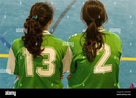 Girls Handball Hi Res Stock Photography And Images Alamy