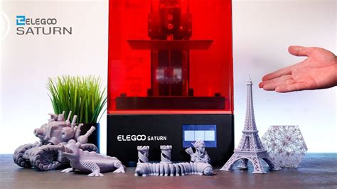 Elegoo Saturn 4k Mono Resin 3D Printer YouTube