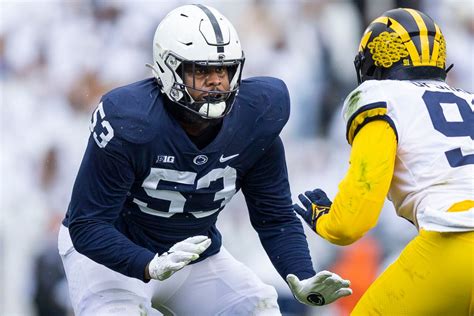 Penn State Offensive Tackle Rasheed Walker Declares For 2022 Nfl Draft